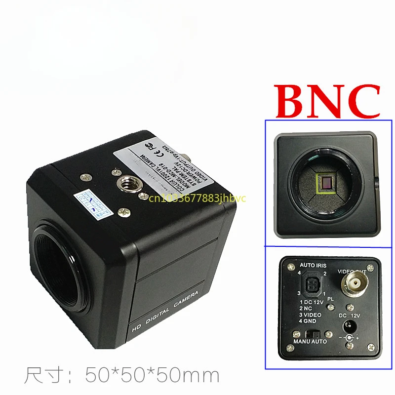 HD camera 1200 lines black and white color 1/3 ccd camera inspection microscope vision industrial camera