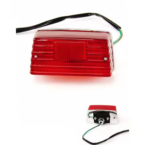 Motorcycle Stop Tail Light For Suzuki Haojue Qingqi AX100 GS125 Signal Brake Taillight Rear Flash Lamp Assembly Accessories