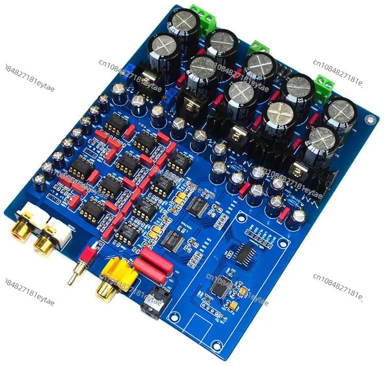 

YJ-Dual Chip PCM1794 + AK4113 Deluxe Decoder DAC (Support Optical Fiber, Coaxial USB Input)