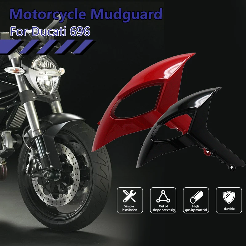 

For Ducati Monster's 696 795 796 S4R 1200 1100S EVO Motorcycle Front Mudguard Splash Guard Smooth Fairing