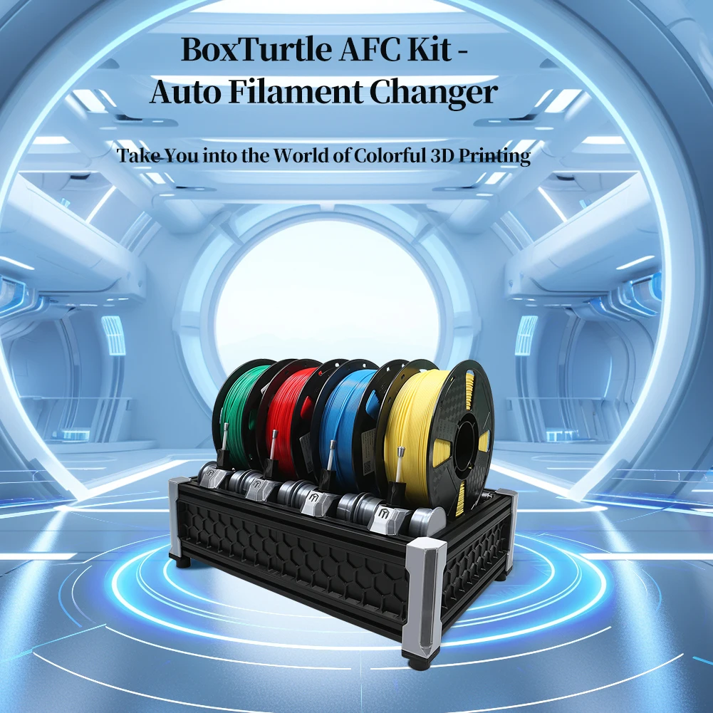 

BoxTurtle FORMBOT Complete Kit with Pre-crimped Wiring Harness for Multicolor Printing on Voron 3D Printers