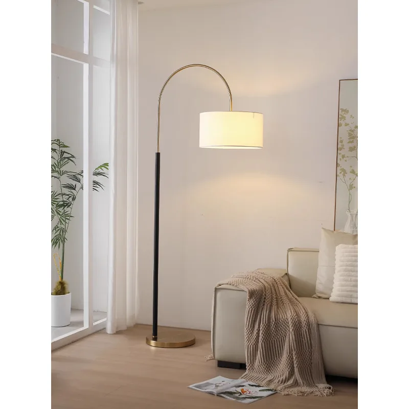 Leather E27 Led Floor Lamps for Living Room Sofa Lamp Bedroom Bedside Lights Ambient Light Indoor Lighting Fixtures Home Decor