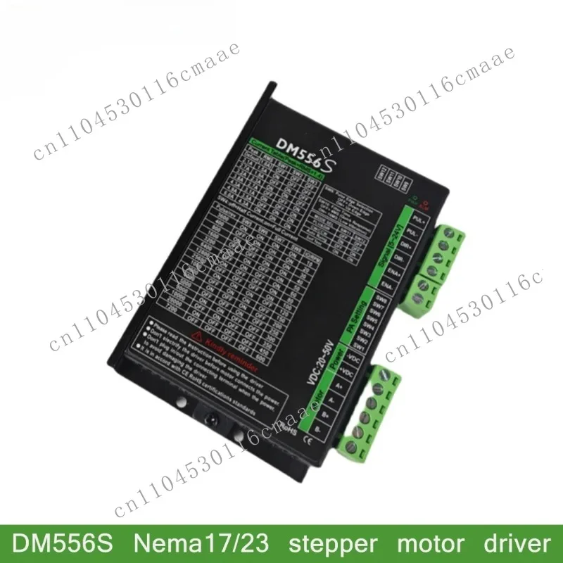 

DM556S Nema17 Nema23 CNC Stepper MOTOR Driver 1-6A 20-50V DC