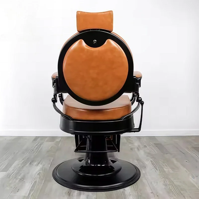 

Orange Barber Chair Salon Furniture Beauty Salon Hair Salon Chair Professional Barber Chair Commercial Furniture