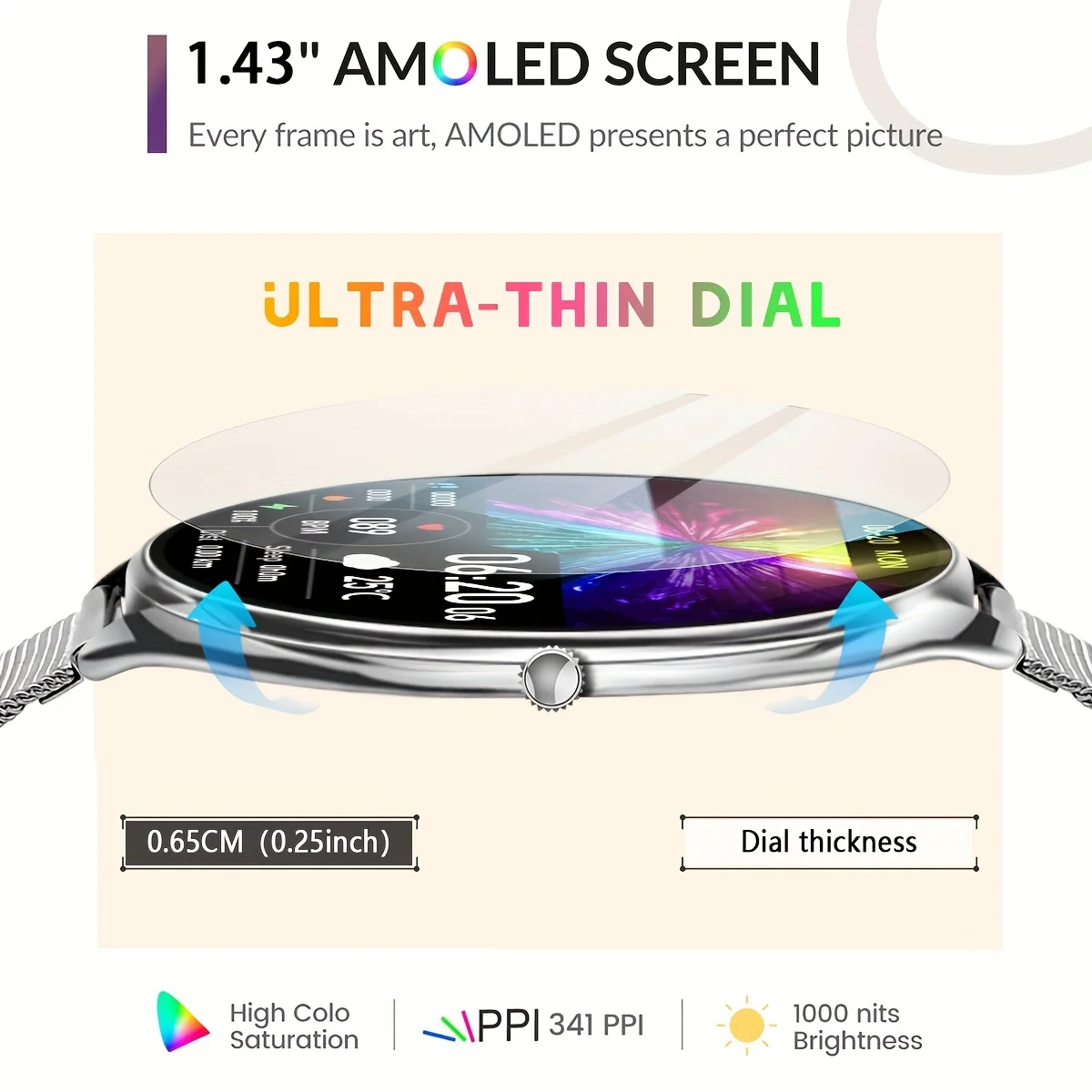 2025 New 1.53-inch HD Bluetooth Call Smart Watch Men Sports Fitness Tracker Monitor 400mAh Smartwatch For Android IOS AMOLED