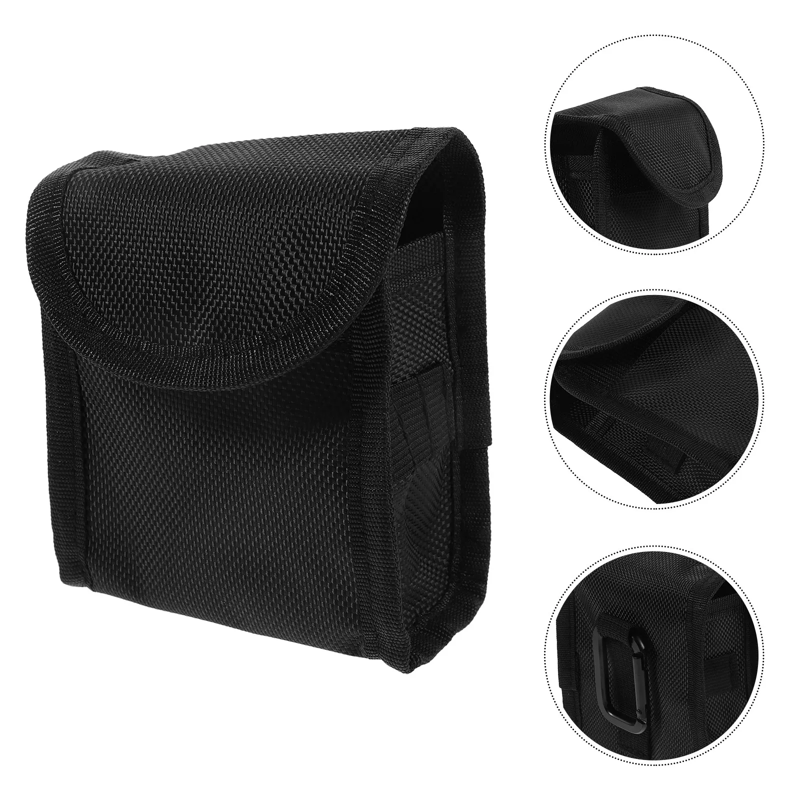 Golf Ball Pouch Lightweight Golf Waist Bag Hook Loop Closure Tees Balls Divot Repair Tool Holder Sport Accessories Pouch