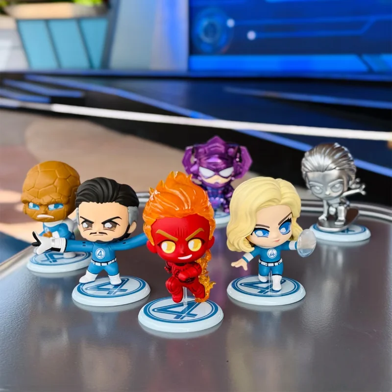 

New Hot Toys Cosbi&The Fantastic Four: First Steps Blind Box Model Miniature Model Anime Figures Blind Box Children Toy Gift