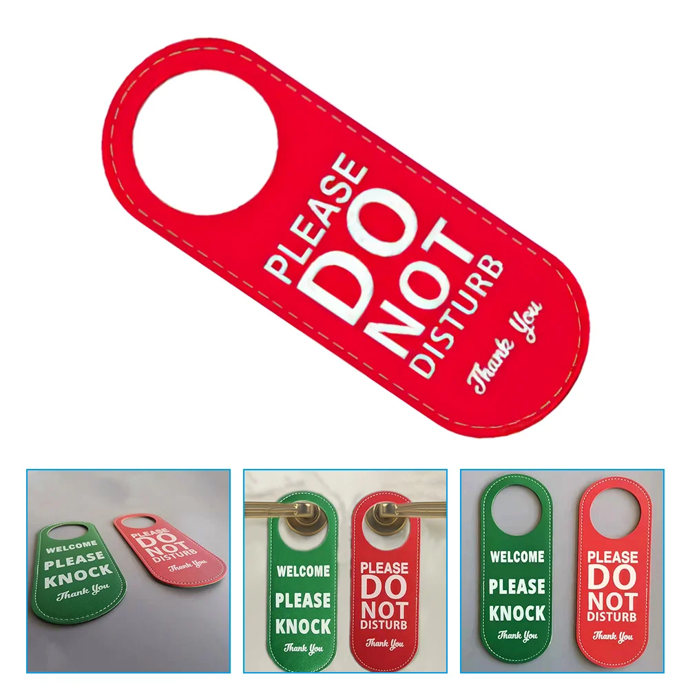 Hangers Signage Busy Hotel Door Signs for Office Listing Coat Not Disturb Bathroom Custom Enter Conference Hanging Indicator