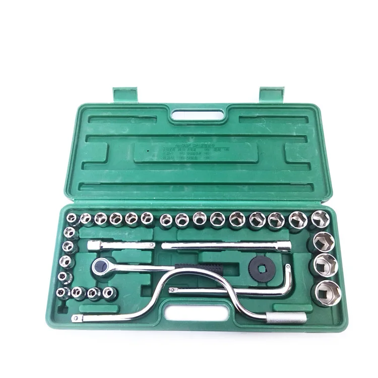 

32-Piece Sleeve Wrench Auto Repair Sleeve Set Tools Onboard Tools