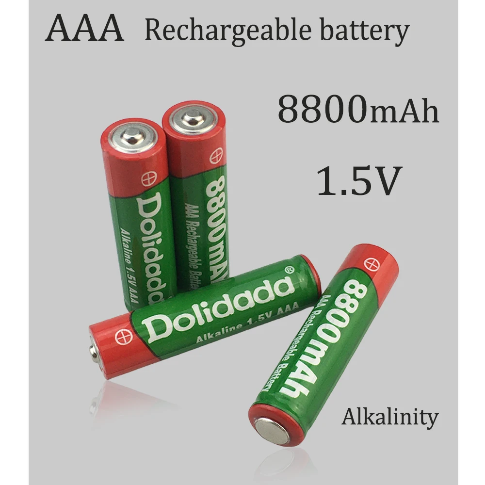 

2024 New AAA 1.5V 8800mAh Rechargeable Battery Suitable For Clocks, Mice, Computers, Toys，Remote Control，Computer Eat