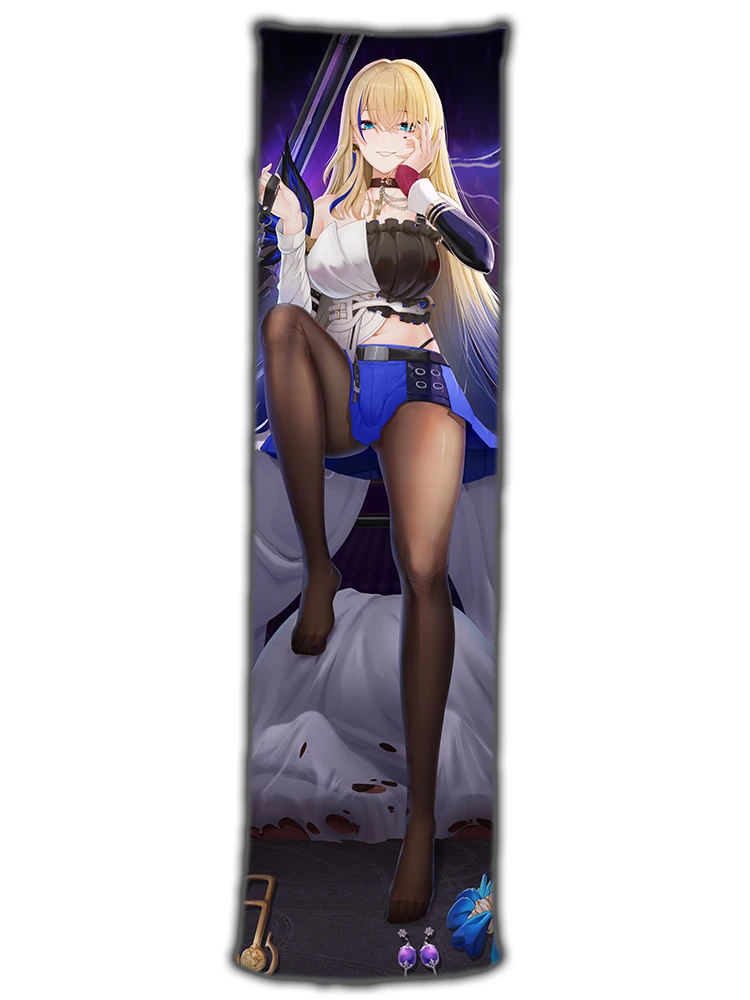 애니메이션 게임 Honkai Impact 3 Serval 섹시한 다키마쿠라, 아늑한 베개 커버, 리넨 선물, 신상 QYZY