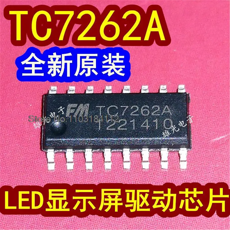 

10PCS/LOT TC7262A TC7262 SOP16 LEDIC ..,..,.