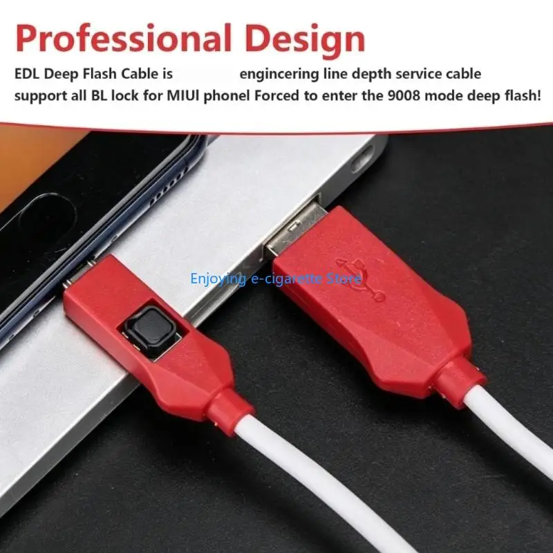 1 Meter EDL Flashing Cable USB Repair Wire for Phone Service Work Y4QF