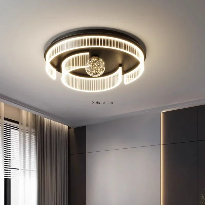 

Light Luxury Bedroom Ceiling Light Designer's Circular Master Bedroom Creative Personality Full Sky Star Room Light lustres