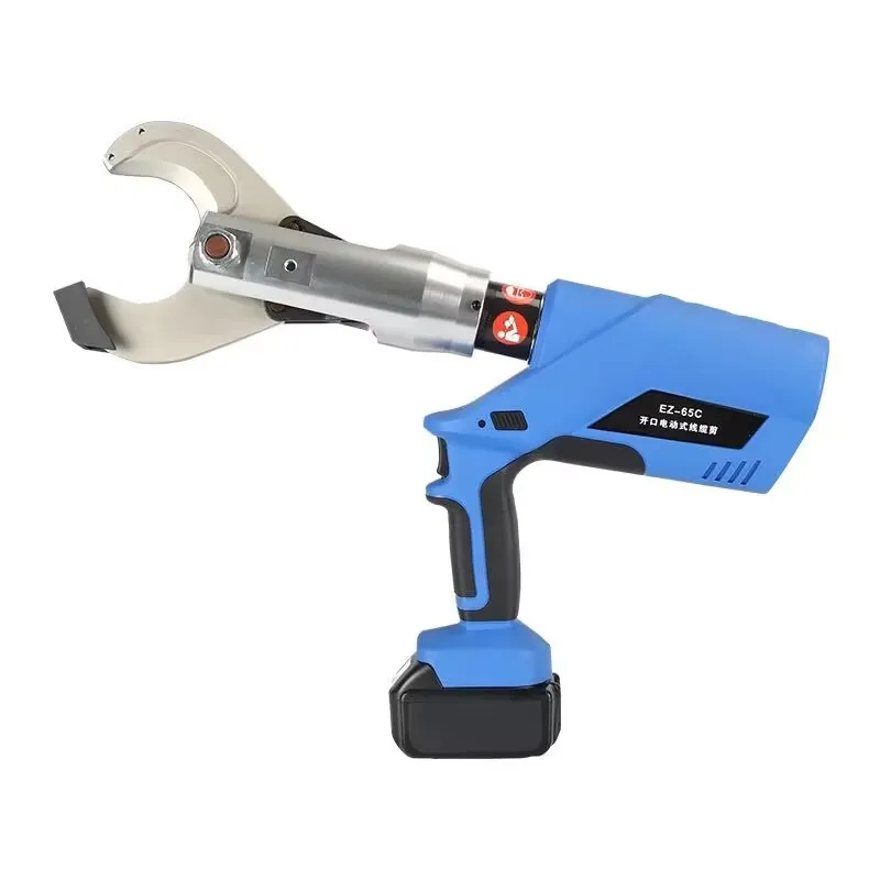 Cortador de cabo hidráulico recarregável EZ-65C elétrico portátil cobre alumínio cabo blindado alicate de corte tesoura 65mm