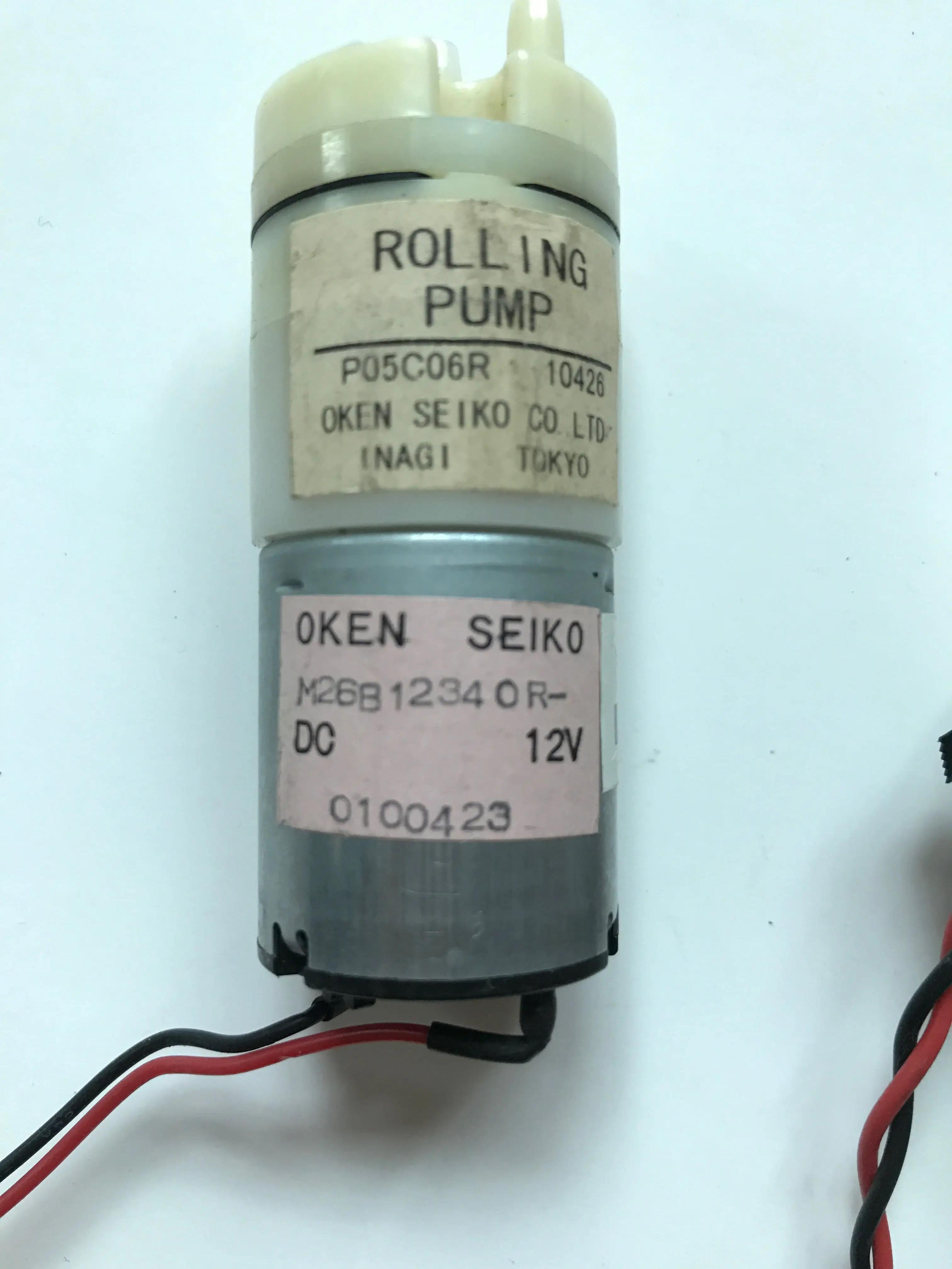 

Miniature Air Pump, Water Pump, Diaphragm Pump P05C06R M26B12340R- DC12V