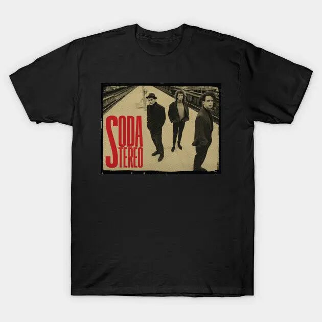 Soda Stereo #1  T-Shirt Short Sleeve All Sizes S to 5 XL T01