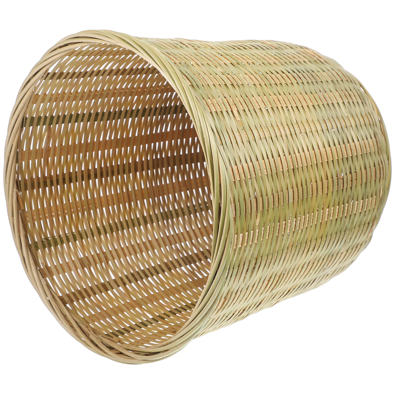 

Bamboo Woven Fruit Vegetable Basket Large Storage Baskets Bin for Organizing Home Decor Lightweight Snack HOLDER
