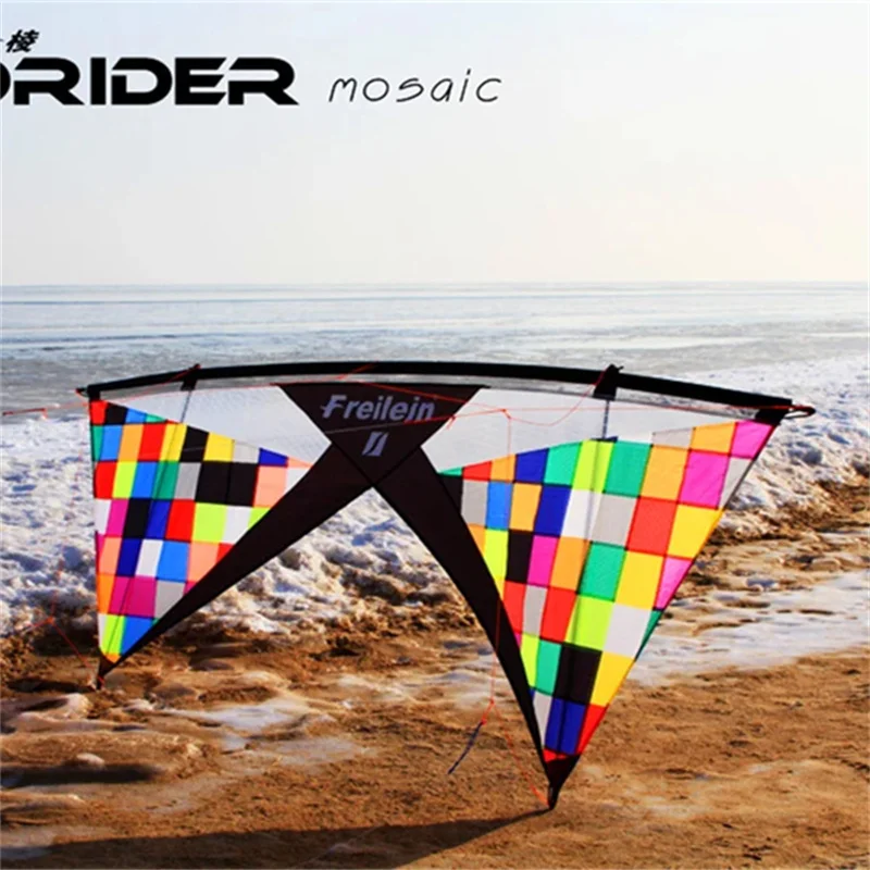 Mosaic pro quad line kite adults stunt kites parachute Freilein kite factory outdoor koi paraglider parapent Fishing toy enough