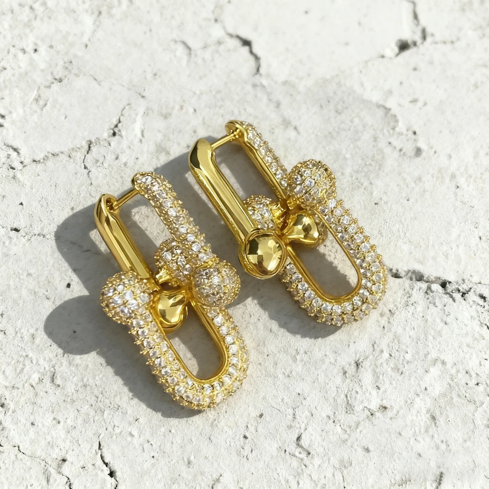 

2025 Новые элегантные аксессуары Новинка! Классический комплект браслетов и ожерелья с буквой T, ретро-подкова для высококачественных женских украшений