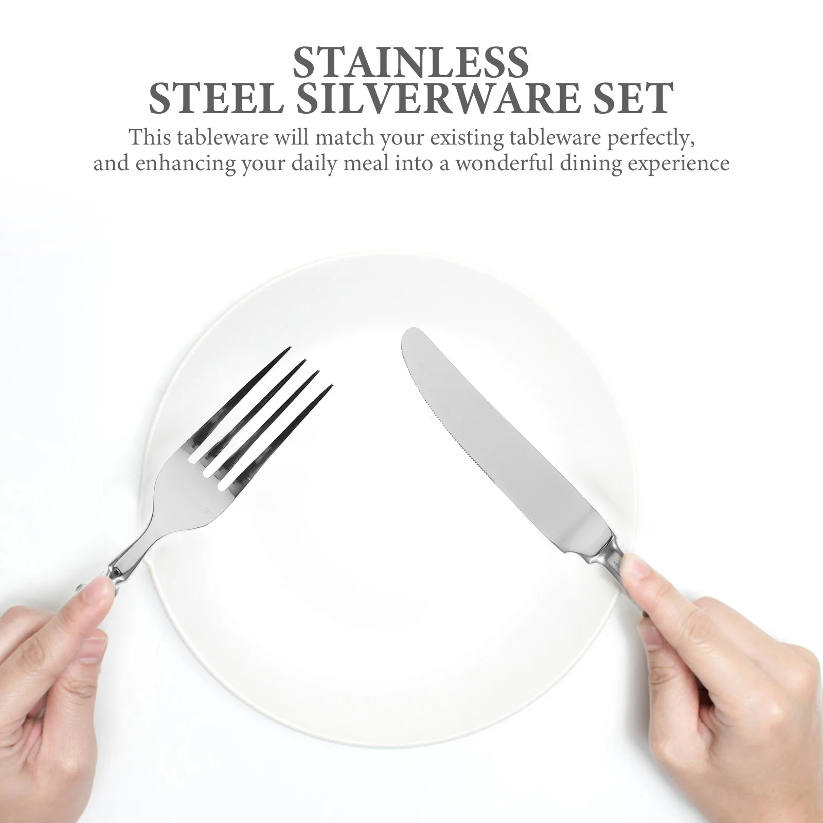 

1 Set Stainless Steel Steak Cutlery Set For Restaurant Home Western Dinnerware Ergonomic Multi-Function Butter Spreader Jam