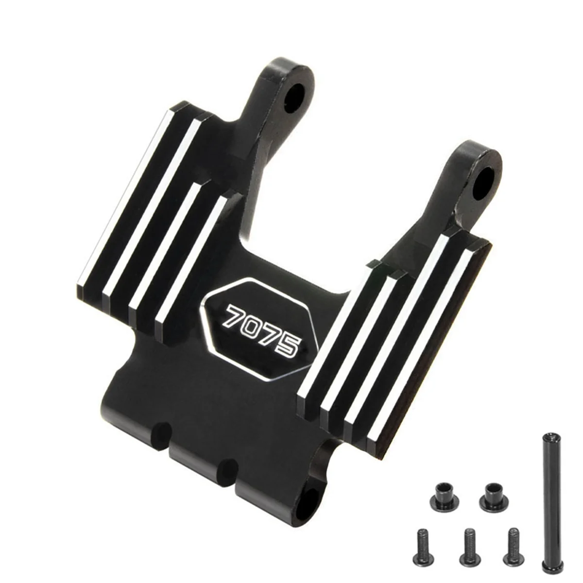 Suporte para assento de torneira frontal de liga de alumínio para motocicleta elétrica LOSI 1/4 Promoto-MX 261010   Preto