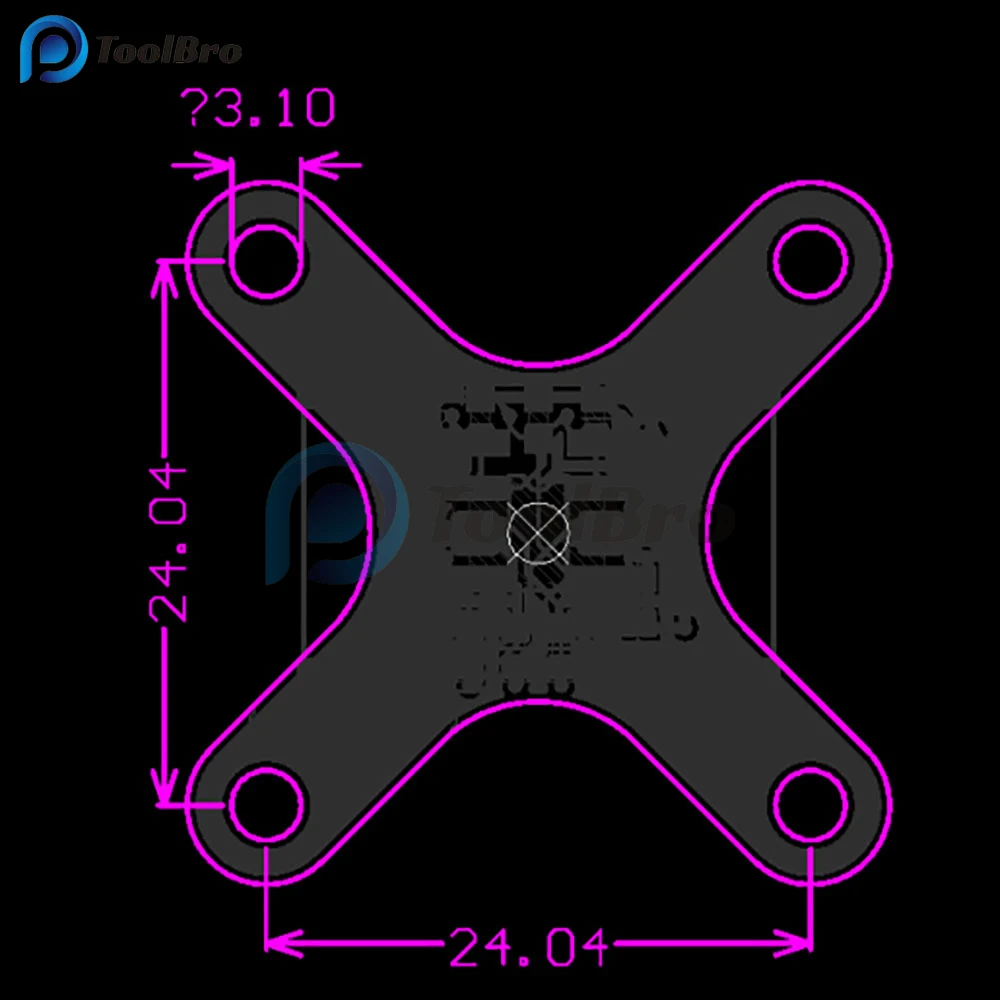 TLE5012 Magnetic Encoder Module 15bit High Precision Angle Sensor with Radial Magnet