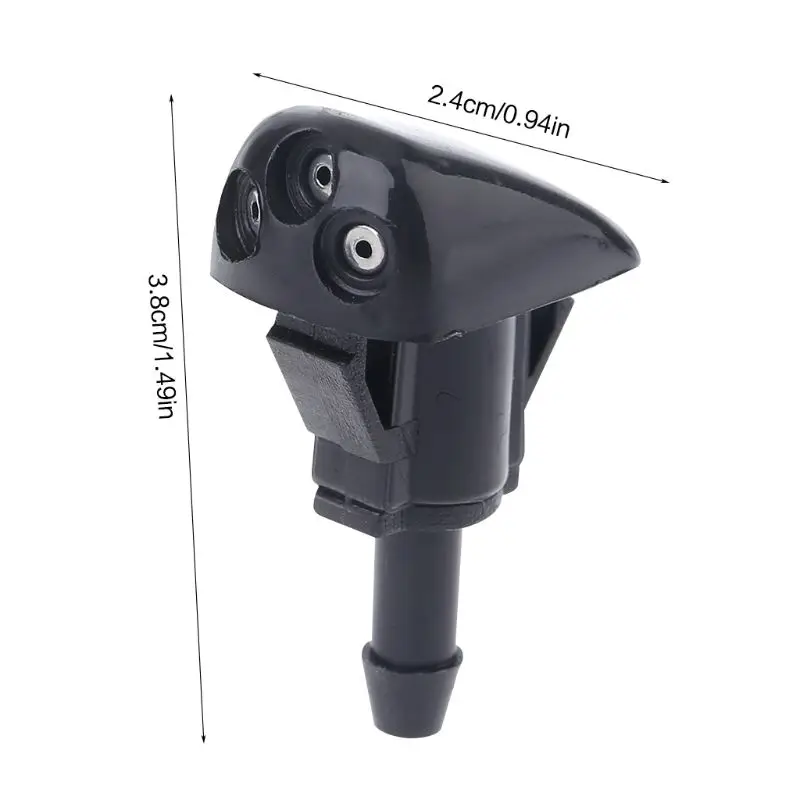 2Pcs Durable Auto Windshield Sprinkler Nozzle for Hyundai Accent Elantra Sonata Drop Shipping