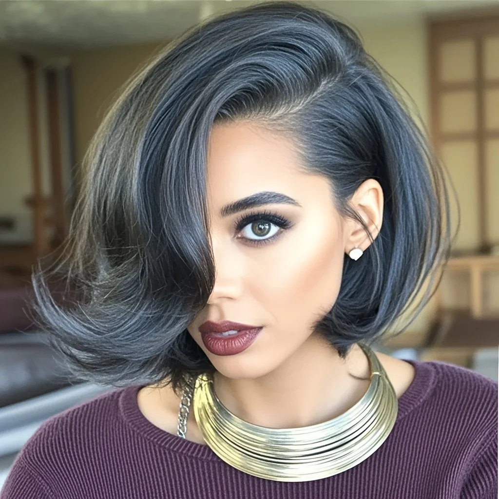 

Женский модный короткий парик, европейский и американский стиль, короткие кудрявые волосы, натуральный синтетический парик-боб