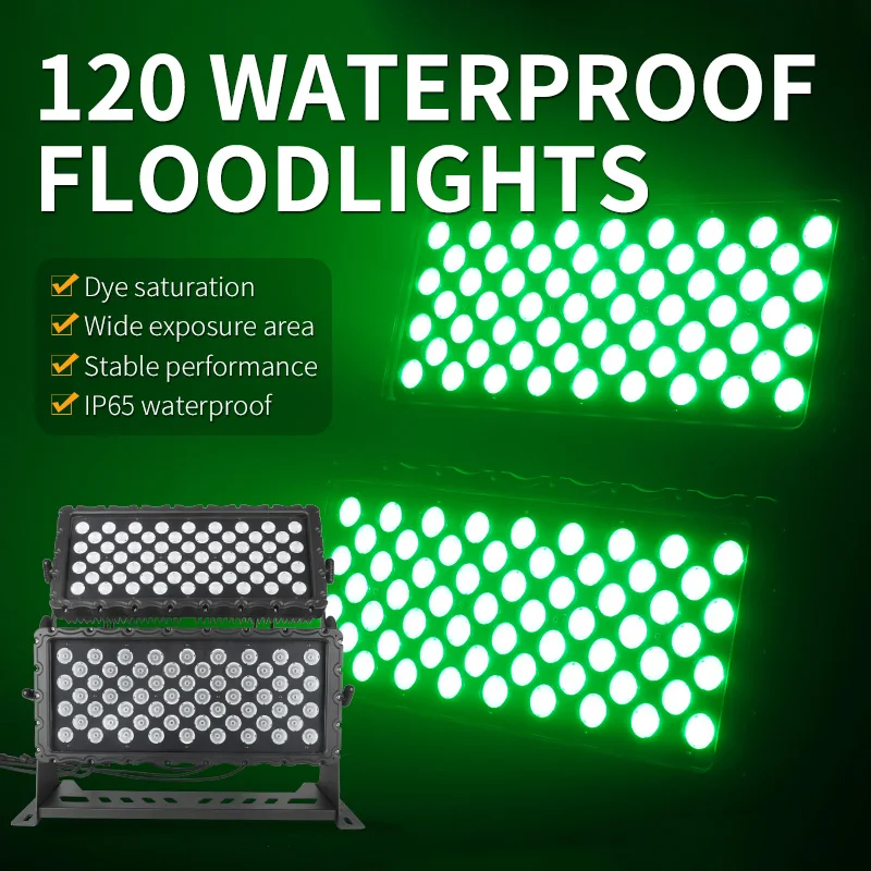 Stage Building Wash Light RGBW 4IN1 LED Wall Wash Lights Outdoor Wash Light Waterproof for Garden Tree Building Stage Lighting