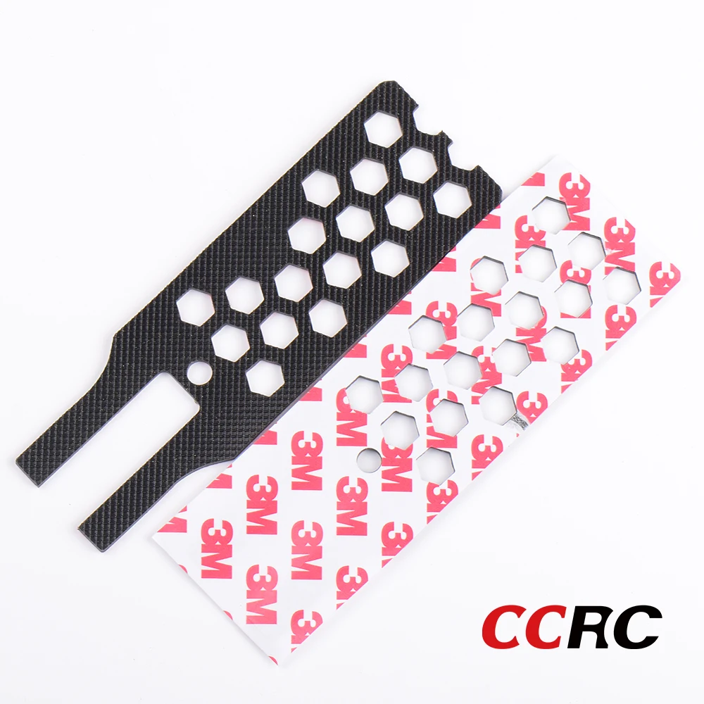 CCRC 1PCS 3M Non-slip Silicone Pad Lipo Battery Fixed Protection Adhesive Stickers Anti-skid Pads for RC FPV Racing Drone