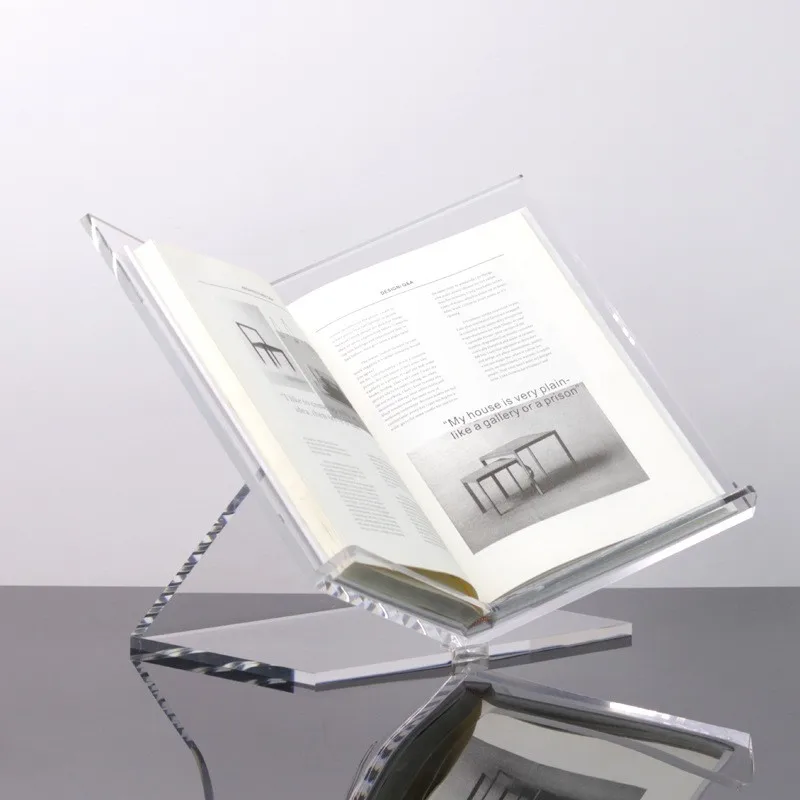 

Modern Minimalist Geometric Acrylic Bookshelf Magazine Shelf Desktop Ornaments Study Living Room Office Decoration Furnishings