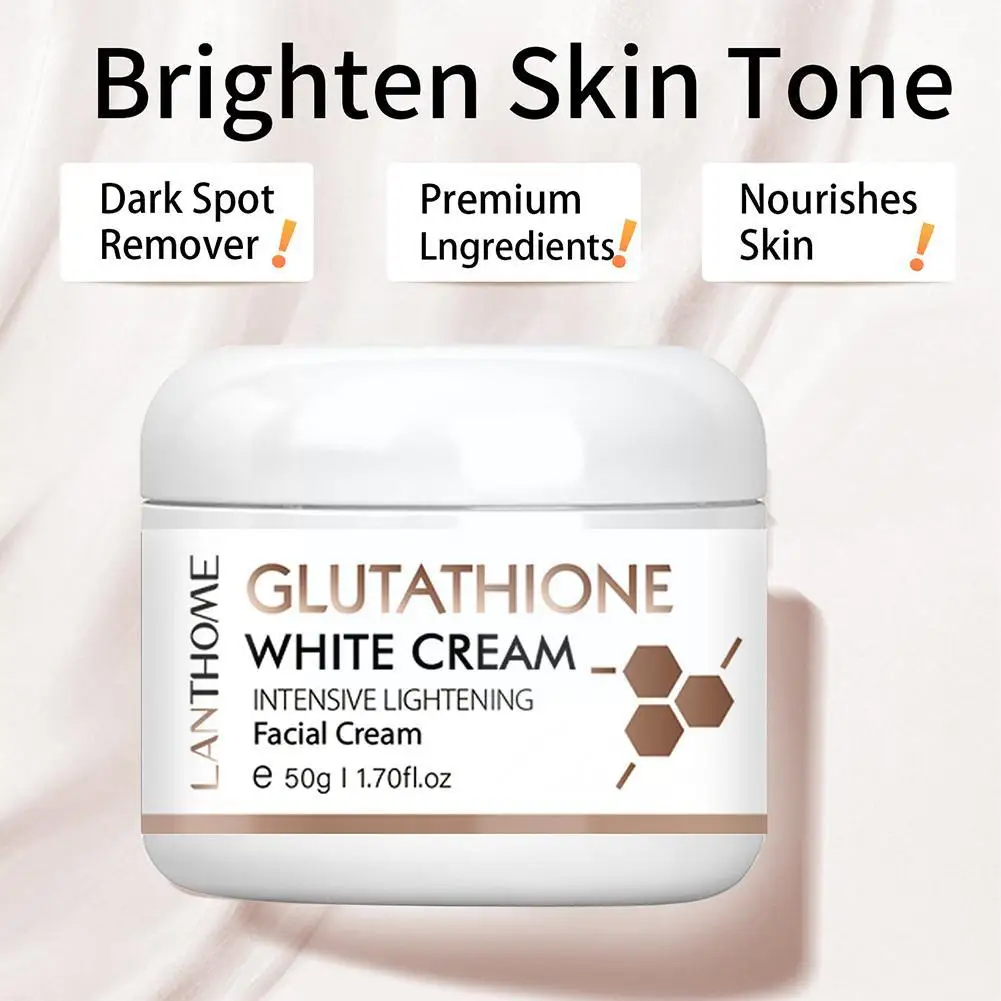 Glutathione Face Cream Mild Glutathione For Skin Whitening Face Lotion Tighten Skin Restore Elasticity Nourish Reduce Wrink F0L4