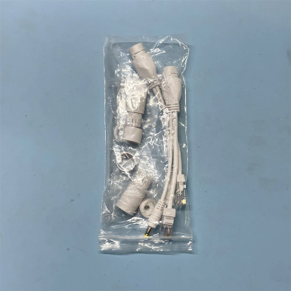 48V to 12V POE Spliter Waterproof With Video And Power Adapter Cable Supply Module POE Injector for IP Camera Extender