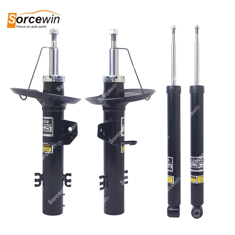 4PCS For BMW X3 E83 2.0d 2.0i 2.5i Auto Parts Front Rear Axle Shock Absorber Suspension Strut Steering 33503451402 33503413790