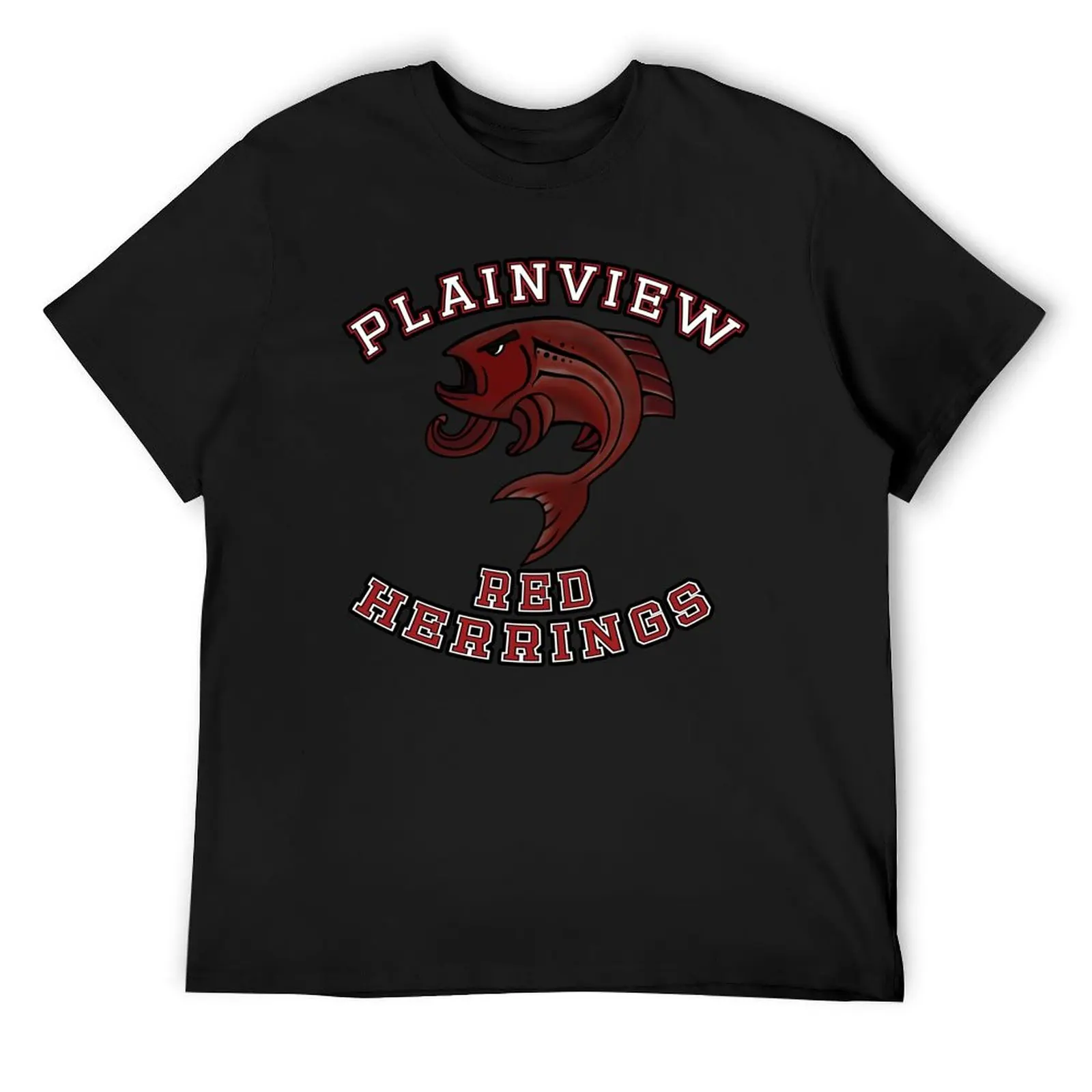 Plainview Red Herrings T-Shirt heavyweights blacks graphic t shirt vintage plus size clothes oversized t shirts for men