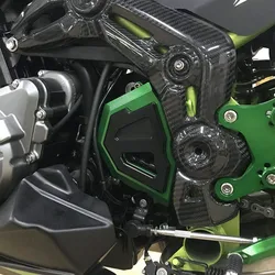 WAASE Motorcycle Front Sprocket Chain Guard Cover Engine For Kawasaki Z900 Z 900 ABS 2017 2018 2019 2020 2021 2022