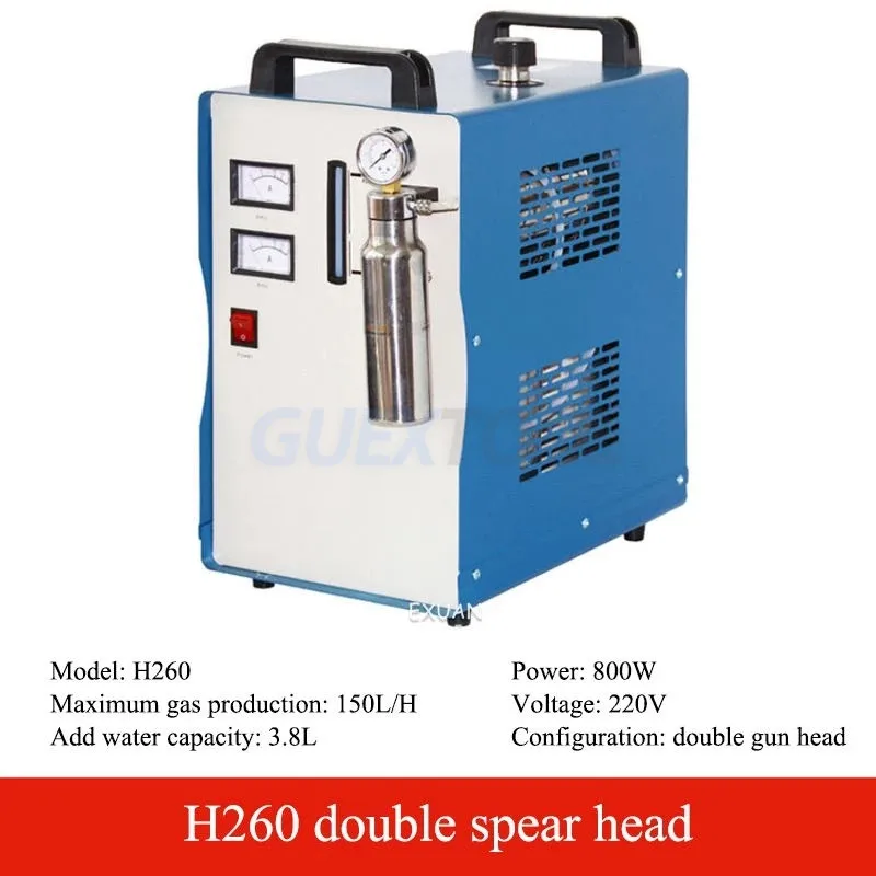 アクリル火炎研磨機,高出力,高出力,H260,アクリル炎研磨機,クリスタル水素および酸素ブラシ