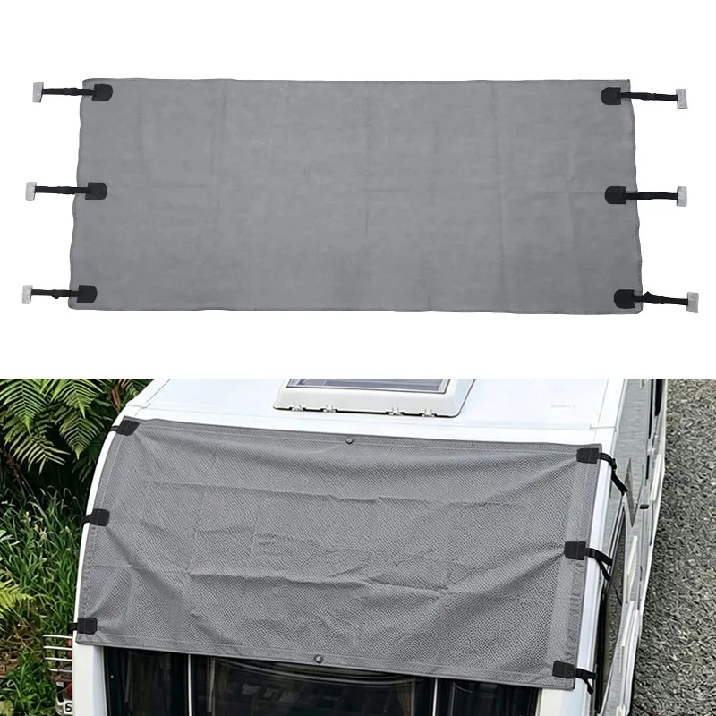 Caravan Blackout Skylight Cover for Thermal Insulation Skylight Protection Non-woven Fabric Waterproof Oxford RV Front Cover