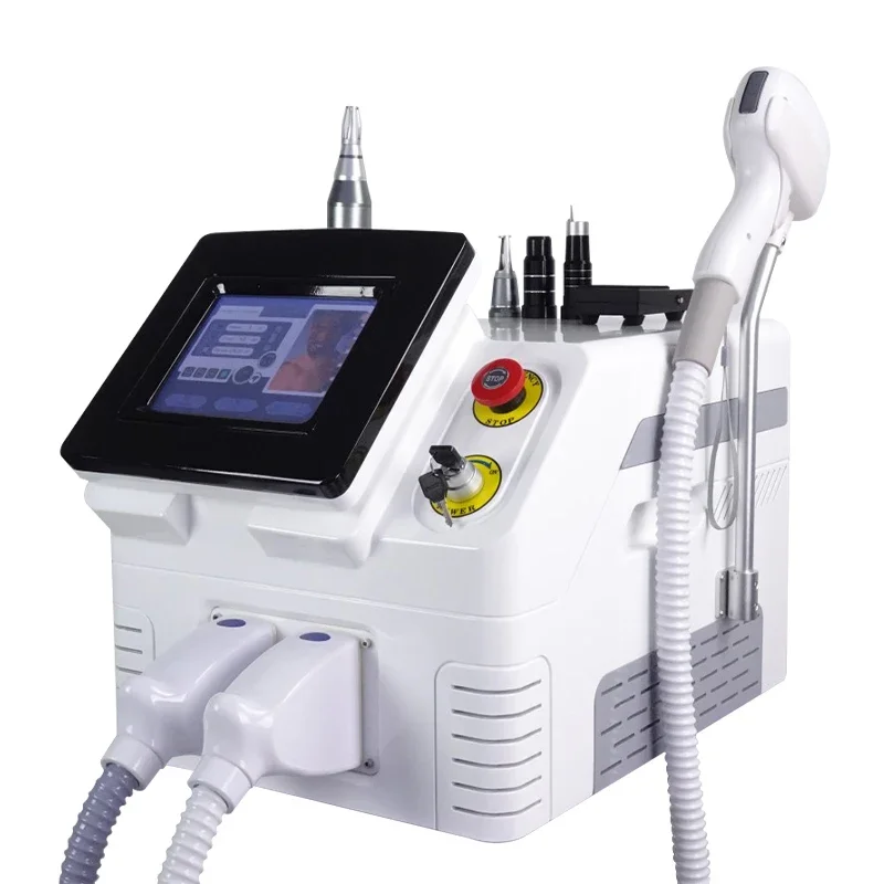 Professional 2 in 1 Professional Beauty Equipment IPL OPT Hair Removal ND Yag Laser Tattoo Removal Pico second Machine