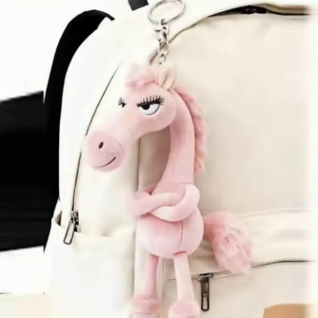 2026 New Plush Doll New Year's Mascot of the Year of the Horse Plush Pony Toy Backpack hanging accessories Christmas Gifts