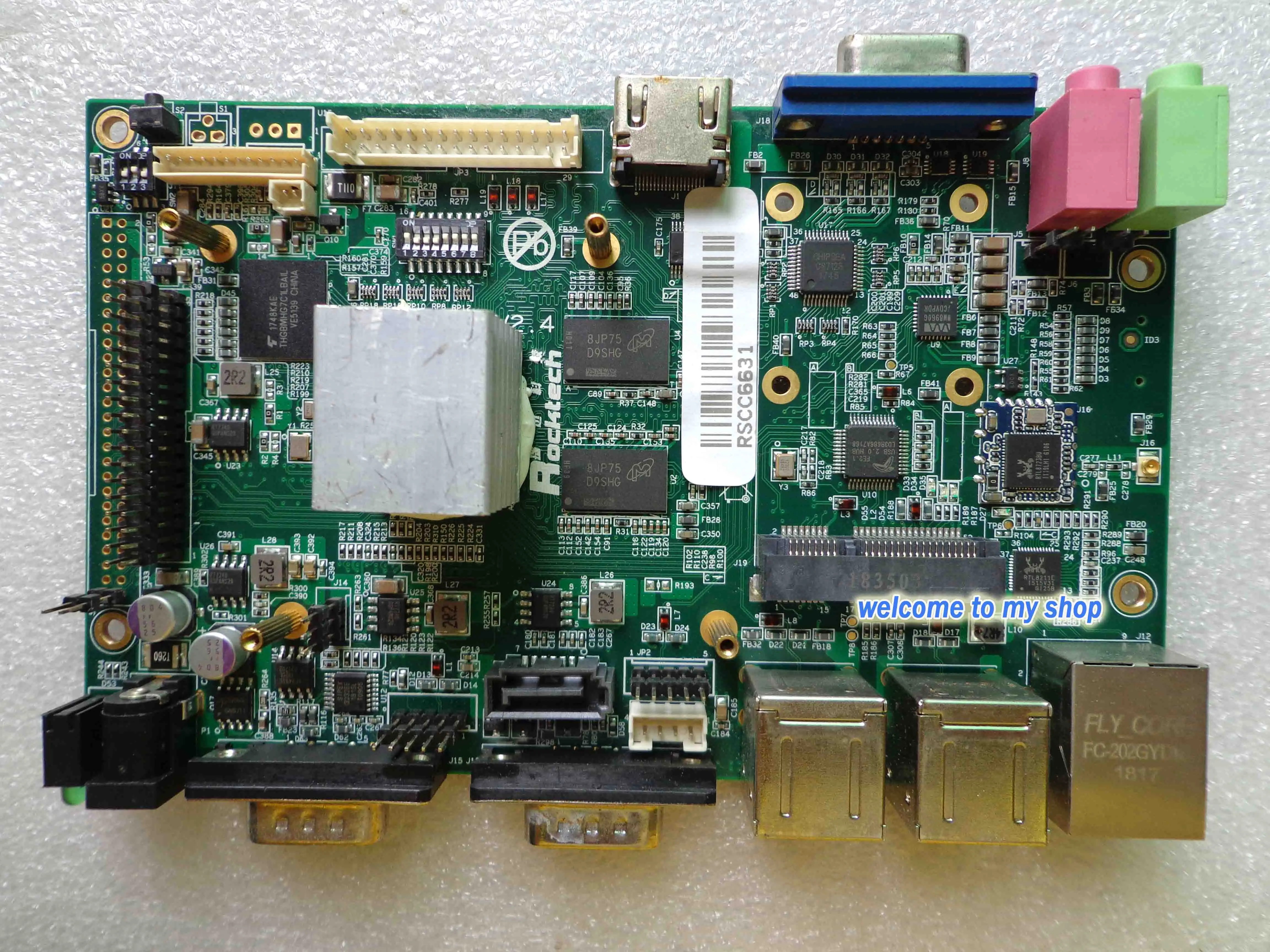 Intelligent ARM motherboard RSC.312.V2.4 embedded industrial motherboard