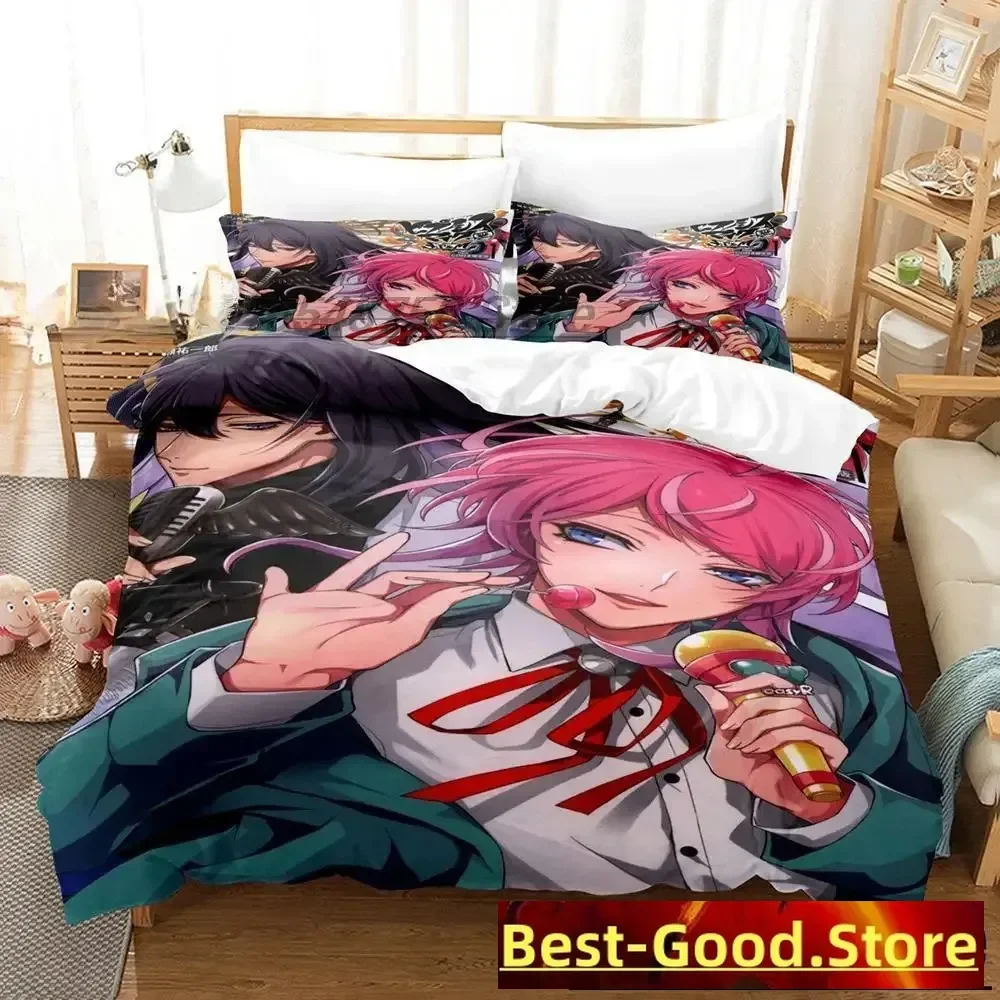 3D Hypnosis Mic -Division Rap Battle Bedding Set Single Twin Full Queen King Size Bed Set Adult Kid Bedroom Duvet cover Sets