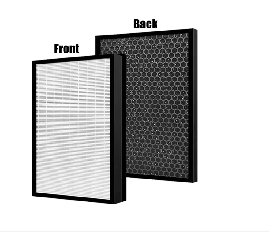 Filter for TiDdi P360 Custom Made Composite Filter One Side Hepa , The Other Side Carbon 260x280x45mm