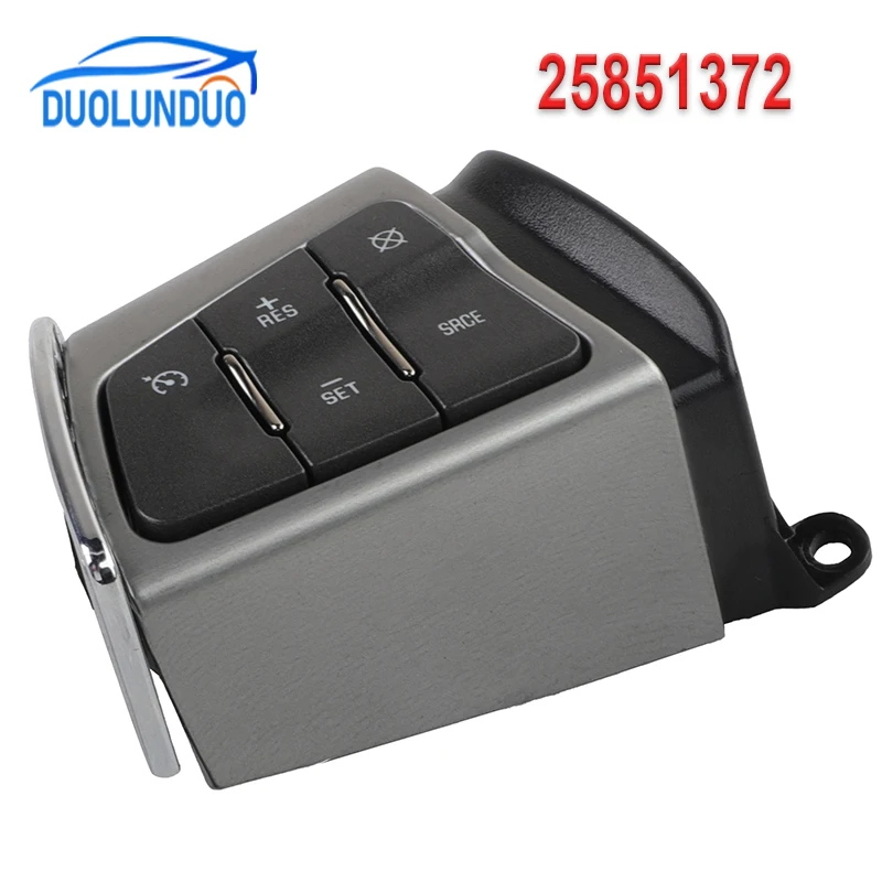 

New Steering Wheel Switch Hight Quality Car Accessories 25851372 For GM Cadillac SRX 2010 2011