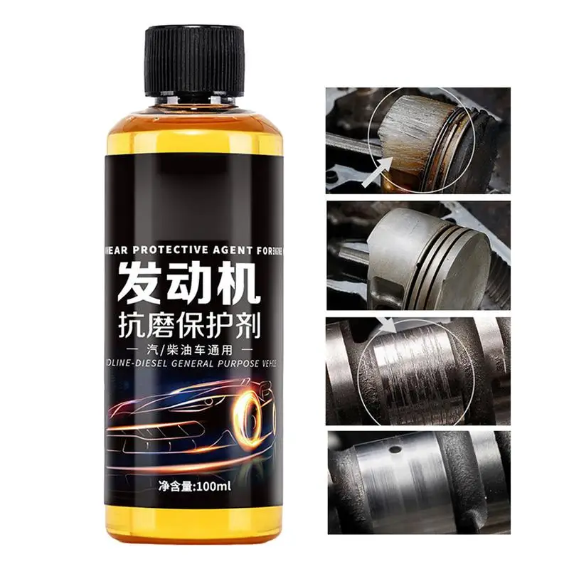 

100ml Anti-Friction Engine Agent Enhanced Anti-wearProtective Engine Agent For Car Noise Reduction Effective Pre-Ignition Shield