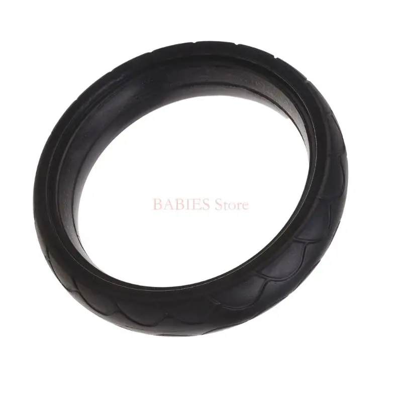 Durable Cart Tyre Rubber Stroller Tire Wheel Case for Trolley Wheel Accessories Long Servcie PU Tyre Cover