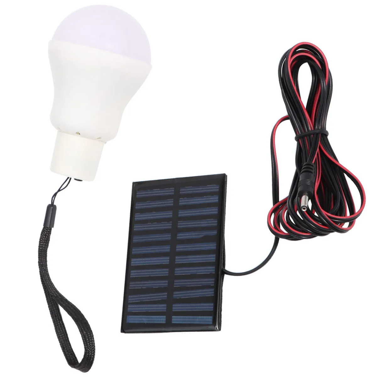 Solar Emergency Light Compact Lightweight Small Design for Outdoor Night Use Camping Fishing Boating Emergency Situations