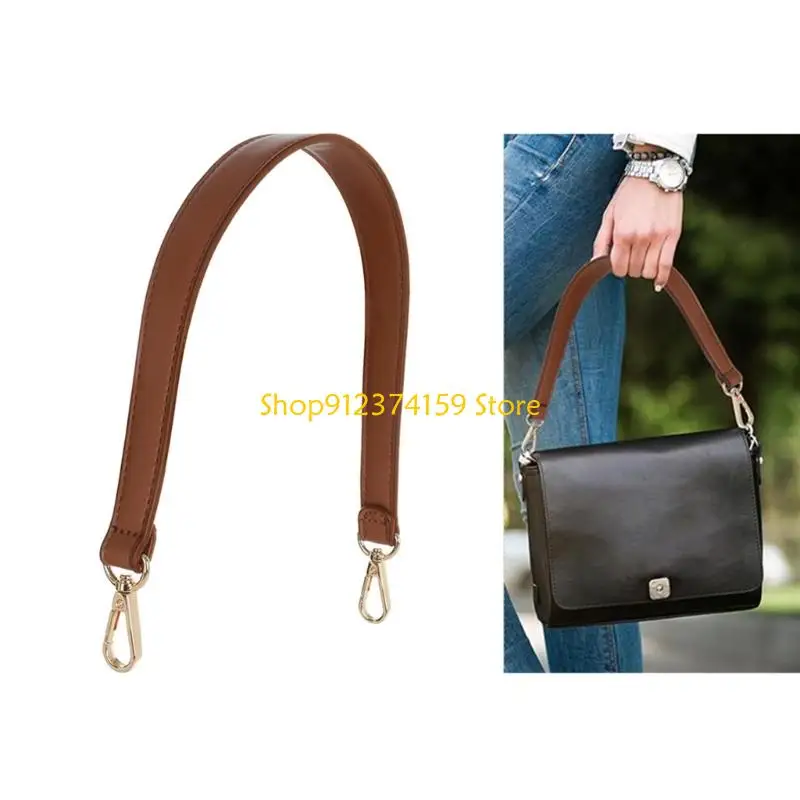 G5AE Comfortable Handbag Purse Strap PU Leather Strap Replacement For Modern Women Offering Easy Transformation