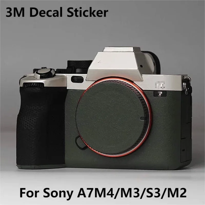 

For Sony A7M4/A7M3/A7S3/A7M2 Camera Sticker Beschermende Huid Sticker Vinyl Wrap Film Anti-Kras Beschermer Jas a7m4 a7m3 a7s3
